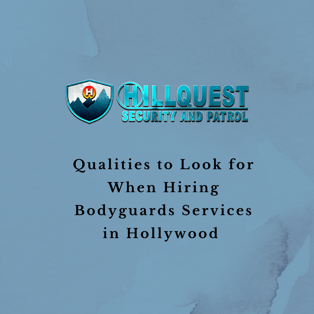 Bodyguards Services in Hollywood