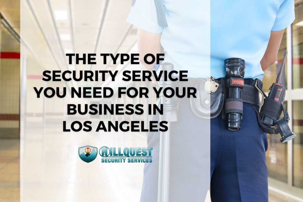 security service in Los Angeles